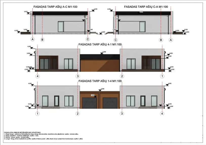 Namų projektai nuo 150 m²