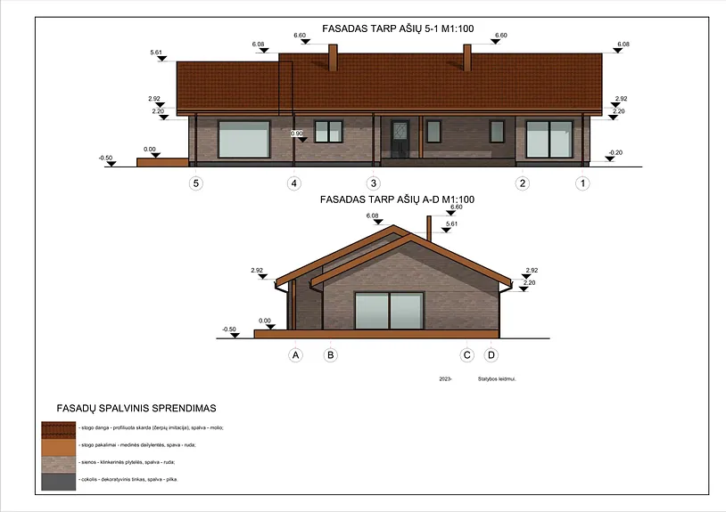 Namų projektai nuo 150 m²