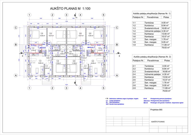 Namų projektai nuo 150 m²