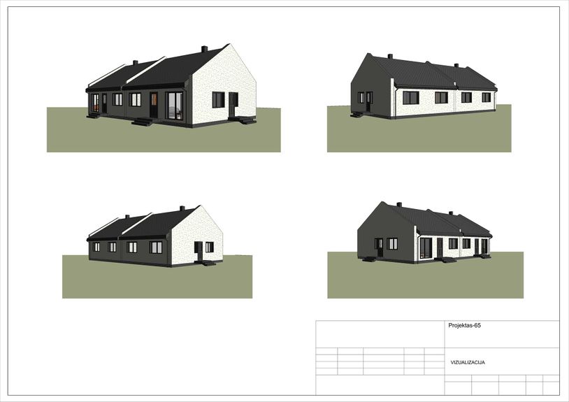 Namų projektai nuo 150 m²