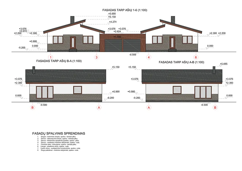 Namų projektai nuo 150 m²