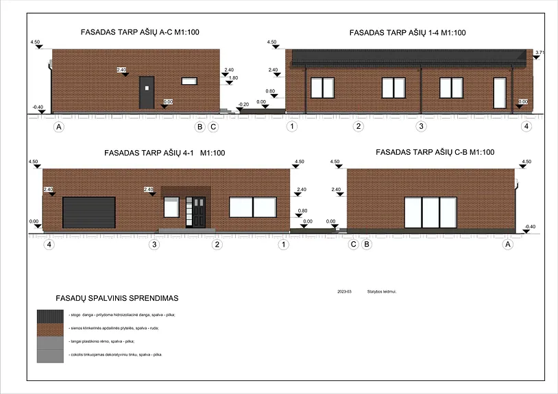 Namų projektai nuo 150 m²