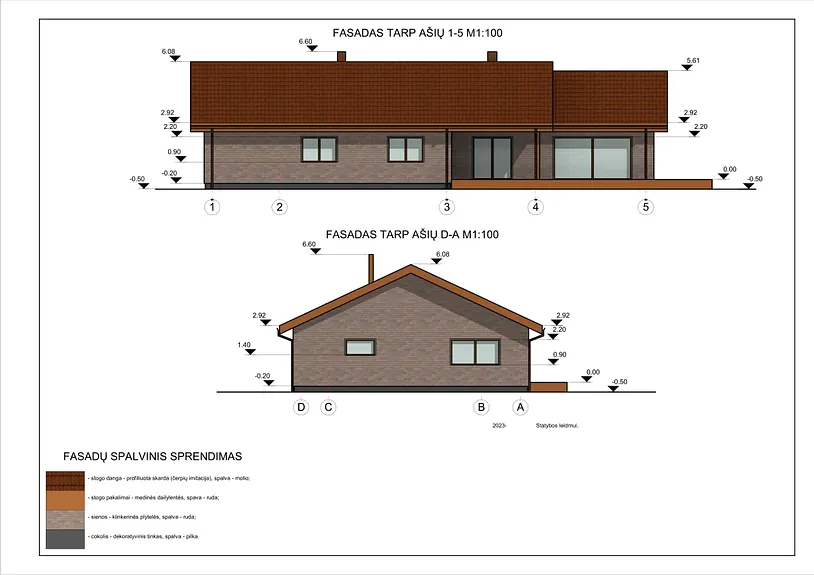 Namų projektai nuo 150 m²